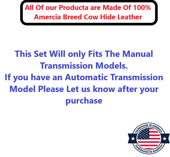 1997 - 2004 Chevy Corvette C5 Console Lid Cover Set Includes Shift and Emergency Brake Boot (Compatible With Manual Transmision)